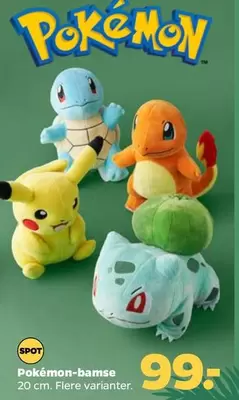 Pokemon - Pokémon-bamse