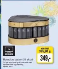 Romulus batteri 31 skud