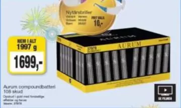 Aurum compoundbatteri