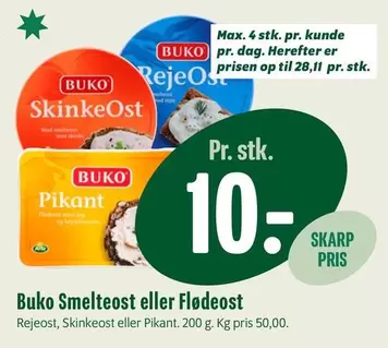 Smelteost eller Flødeost