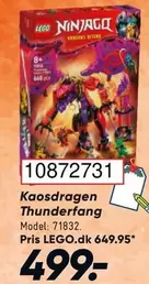 Lego - Kaosdragen Thunderfang