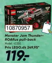 Lego - Monster Jam Thunder-ROARus pull-back