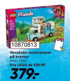 Lego - Venskabs-autocamper på eventyr