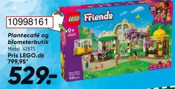 Lego - Plantecafé og blomsterbutik