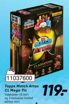 Kort - Match Attax CL Mega Tin