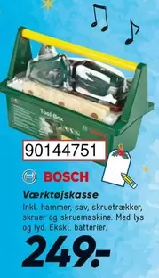 Bosch - Værktøjskasse