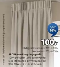 ALDRA mørklægningsgardin