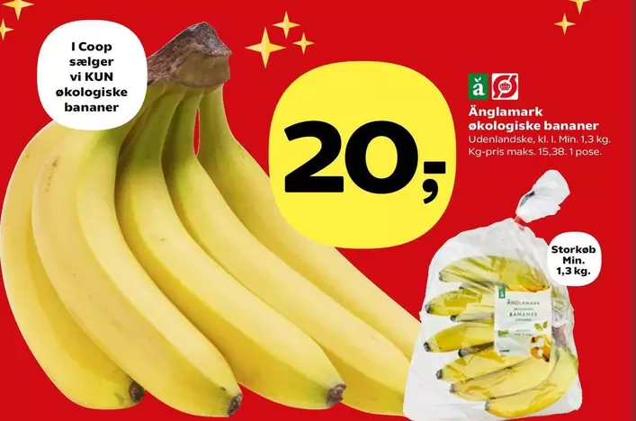 økologiske bananer