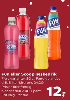 Scoop læskedrik