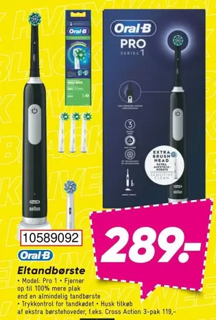 Oral B - Eltandbørste