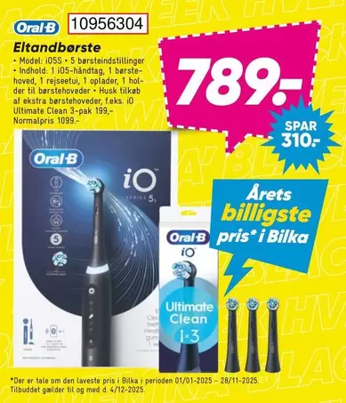 Oral B - Eltandbørste