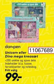 Unicorn eller Dino mega kreasæt