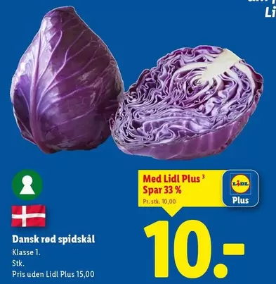 Dansk rød spidskål