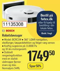 Bosch - Robotstøvsuger