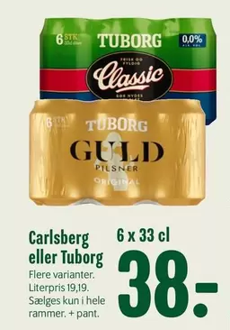 Carlsberg -  eller Tuborg