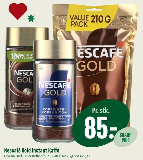 Gold Instant Kaffe