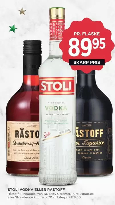 VODKA ELLER RASTOFF