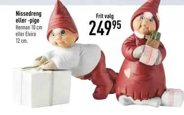 Nissedreng eller -pige Herman eller Elvira