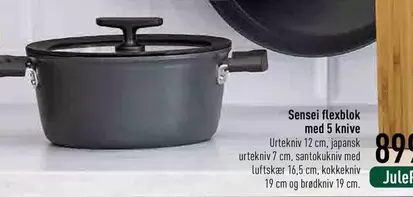 flexblok med 5 knive