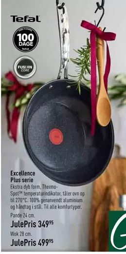 Fusion - Pande 24 cm, Wok 28 cm
