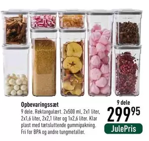 Opbevaringssæt