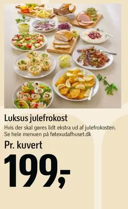 Luksus julefrokost