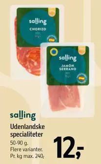 Udenlandske specialiteter