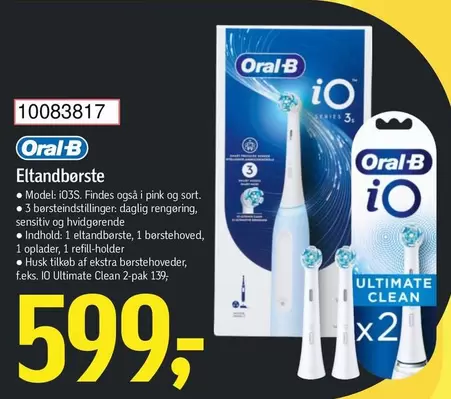 Oral B - Eltandbørste