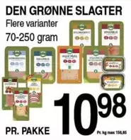 Den - DEN GRØNNE SLAGTER