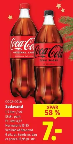 Coca Cola - Sodavand