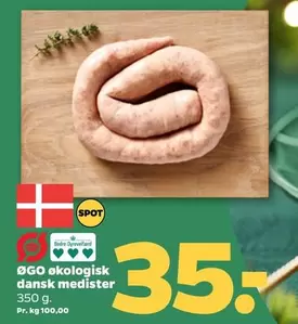 øGO økologisk dansk medister
