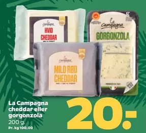 Cheddar Eller Gorgonzola