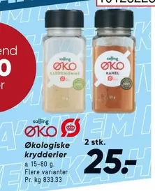 Økologiske krydderier
