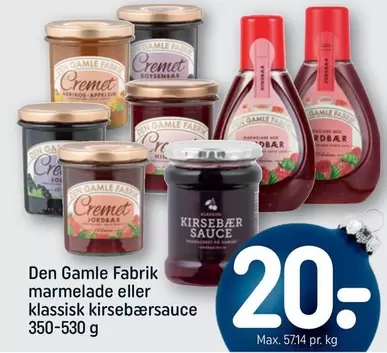 Den - marmelade eller klassisk kirsebærsauce
