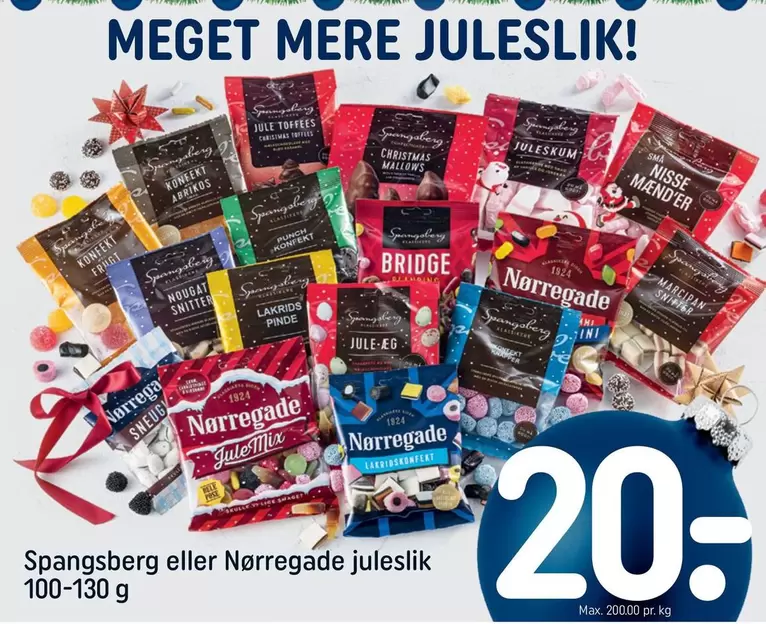 Spangsberg eller Nørregade juleslik