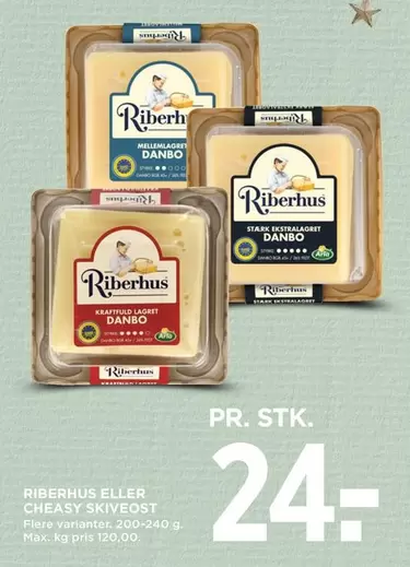 Arla - RIBERHUS ELLER CHEASY SKIVEOST