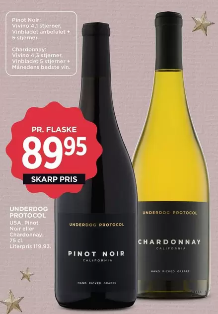 Pinot Noir, Chardonnay