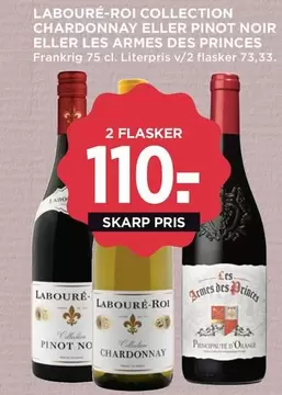 CHARDONNAY ELLER PINOT NOIR ELLER LES ARMES DES PRINCES