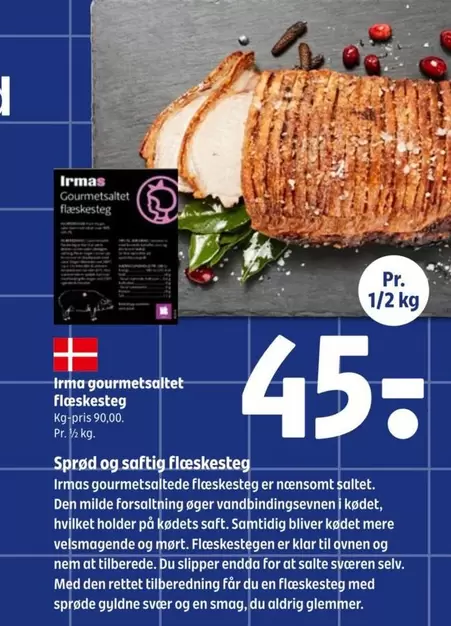 Den - Gourmetsaltet flæskesteg