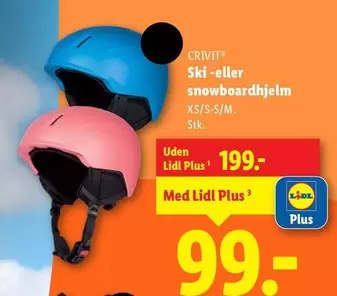 Ski-eller snowboardhjelm