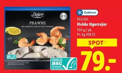 Easy - Hvide tigerrejer