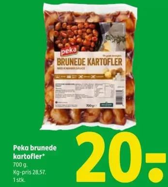 Brunede Kartofler