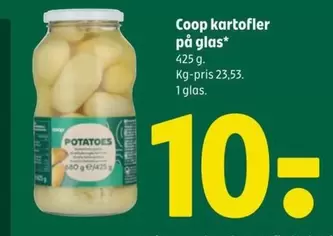 kartofler på glas