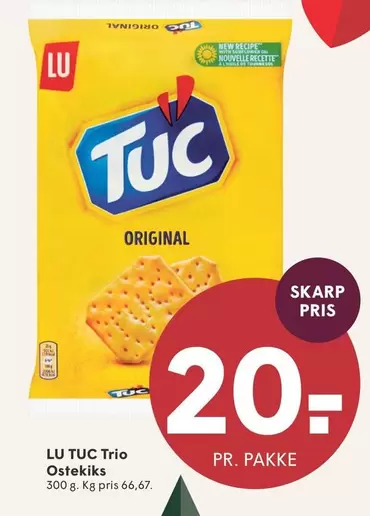 TUC Trio Ostekiks