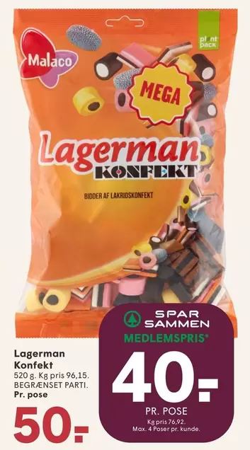 Lagerman Konfekt