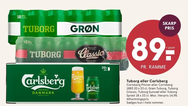 Carlsberg - Tuborg eller