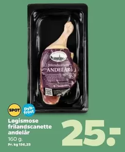 Logismose frilandscanette andelår