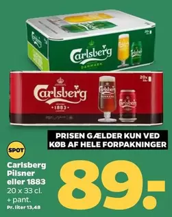 Carlsberg - Pilsner eller 1883