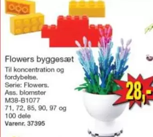 Flowers byggesæt