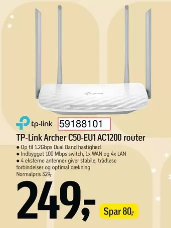 Archer C50-EU1 AC1200 router